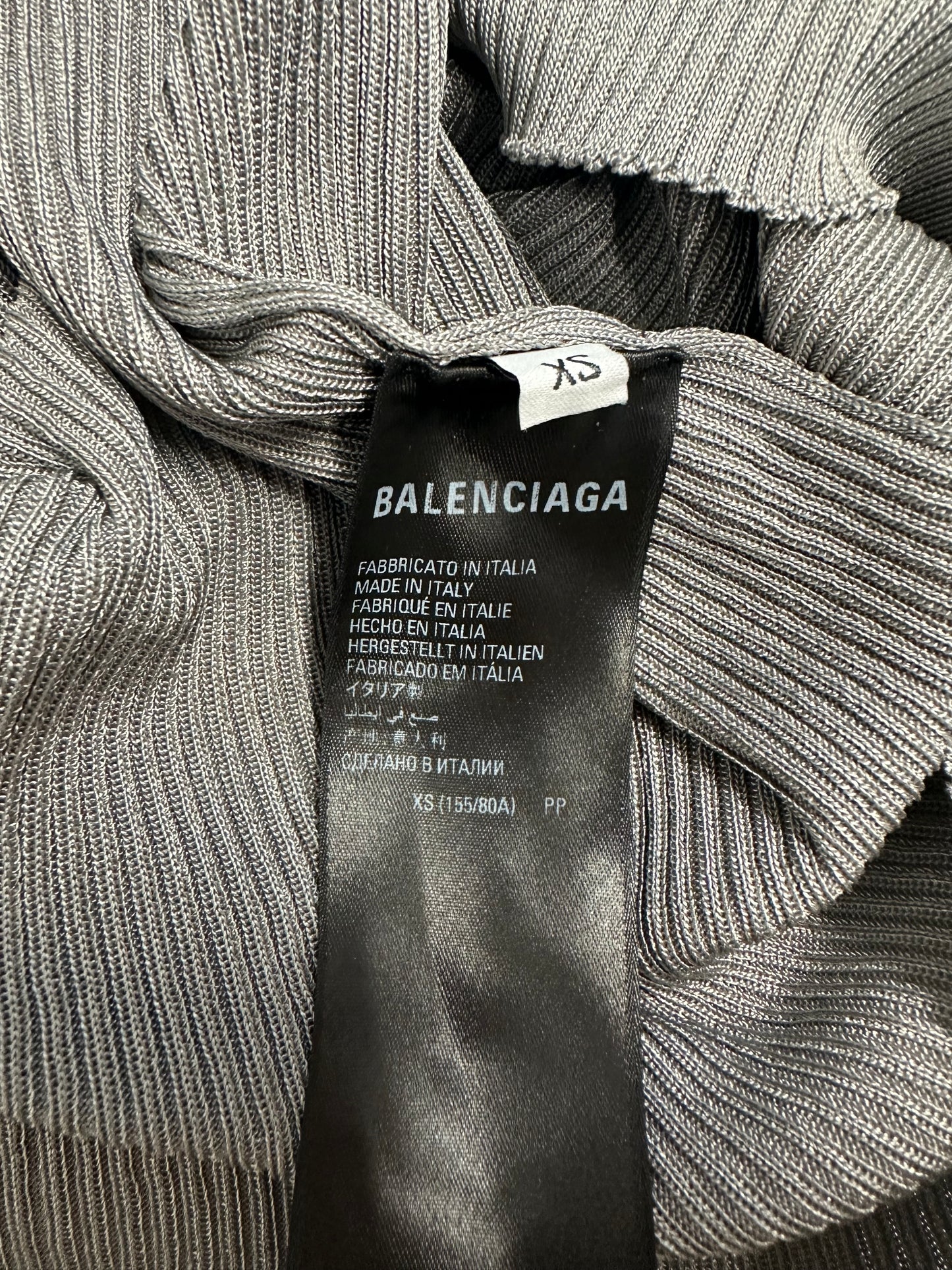 Pull fin cotelé Balenciaga - XS