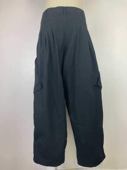 Pantalon noir large Yohji Yamamoto - L