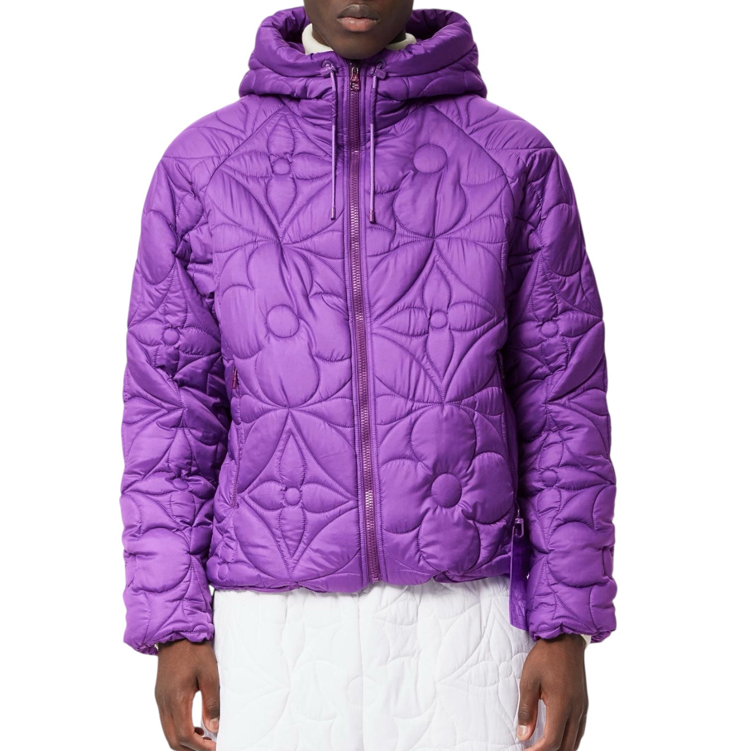 LOUIS VUITTON Doudoune Flower Quilted