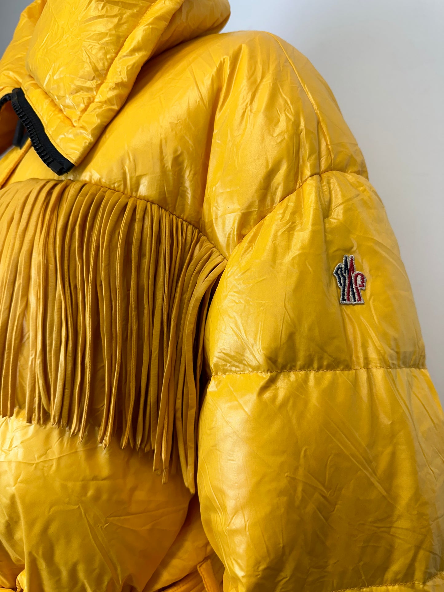 Doudoune jaune Moncler - S