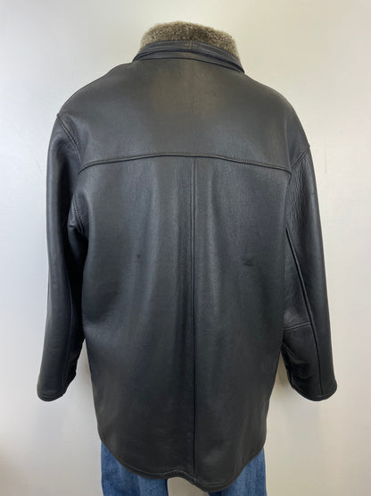 Manteau fourré agneau M. FLues - XL