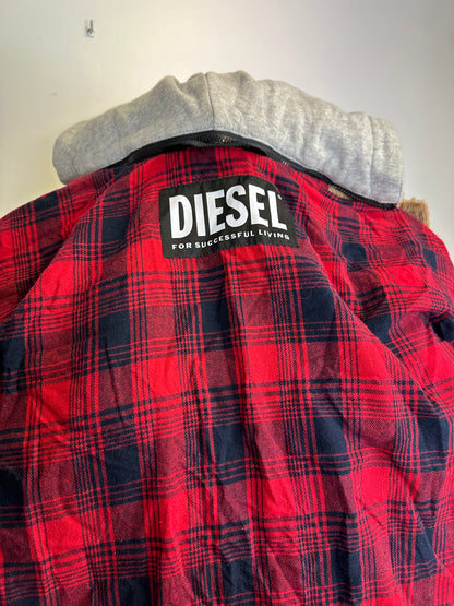 Veste à capuche mouton Diesel - S