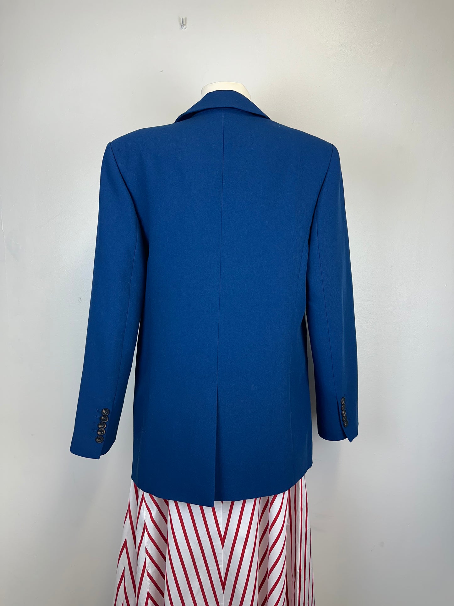 Veste blazer long bleu Shona Joy - S