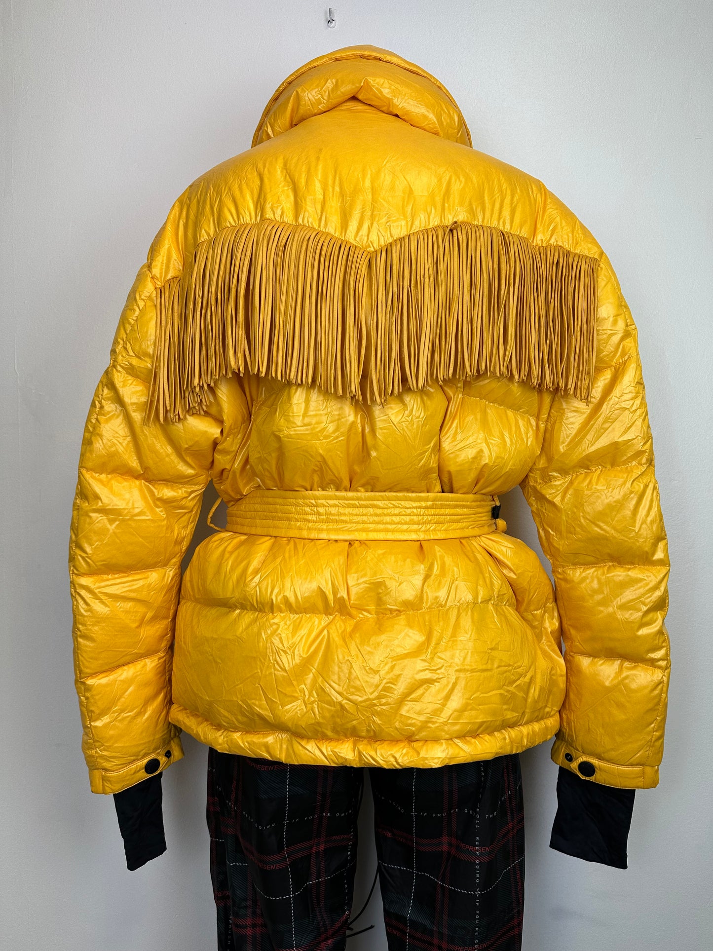 Doudoune jaune Moncler - S