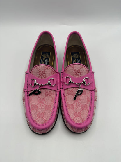 Mocassins rose Gucci x Palace - 39.5