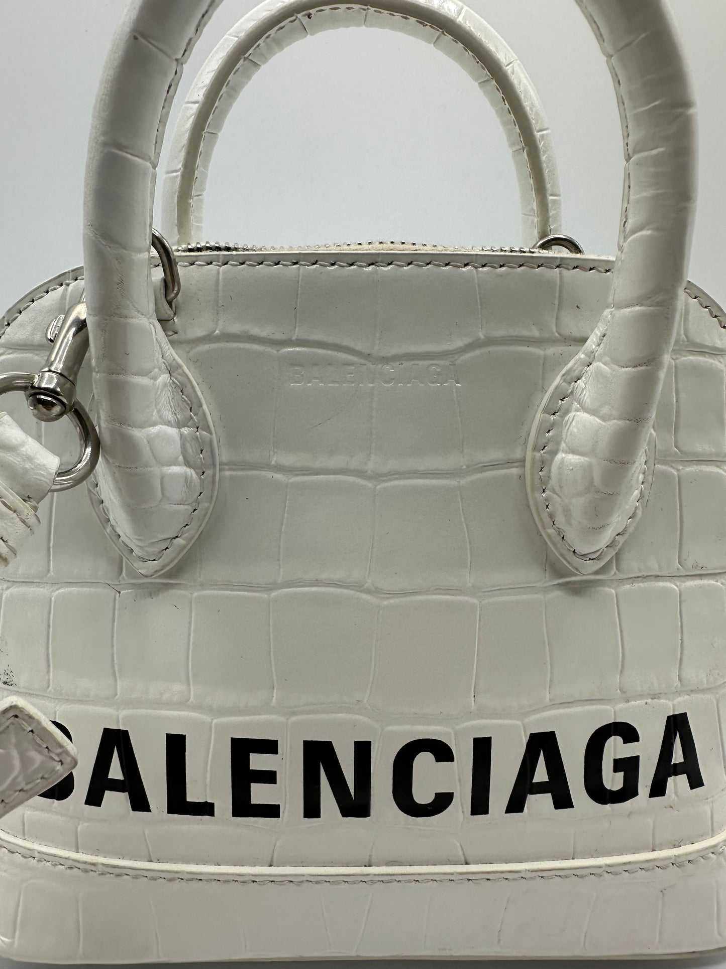 Sac à main balenciaga blanc