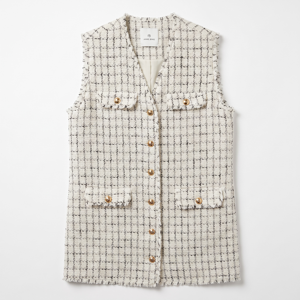 gilet Anine Bing - blanc - Neuf avec étiquette