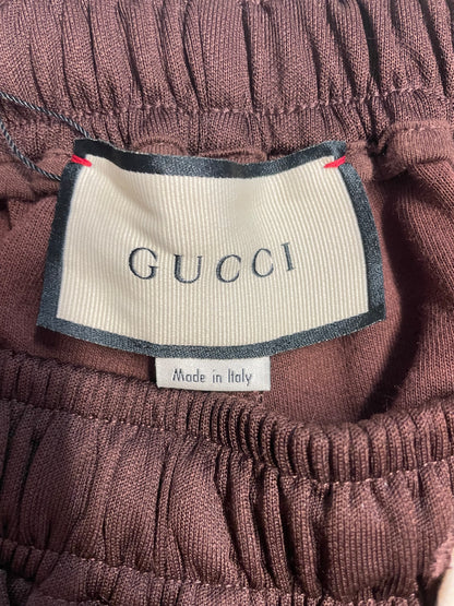 Pantacourt jogging Gucci à bandes - XS