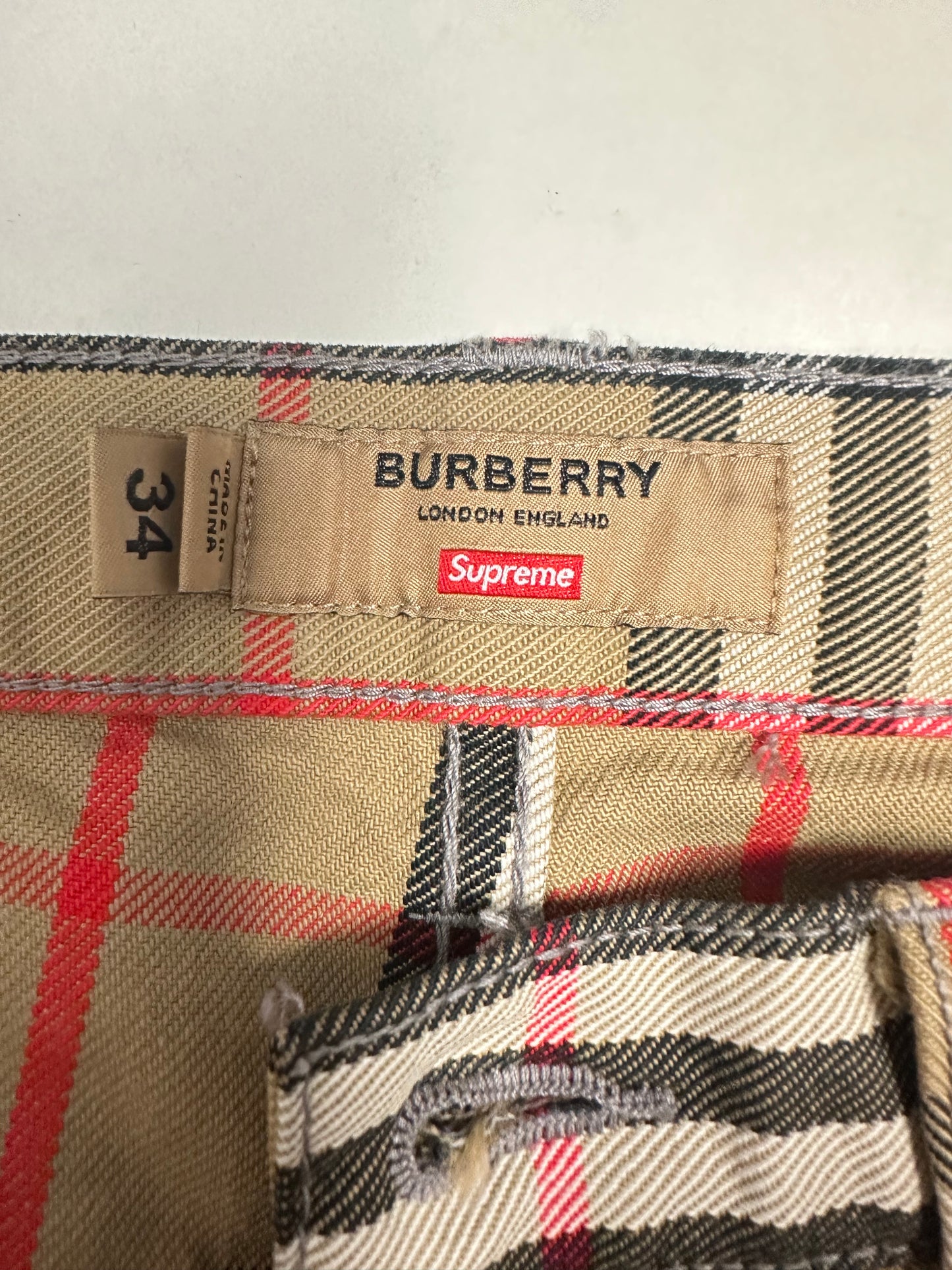 Pantalon Burberry X Supreme - XL