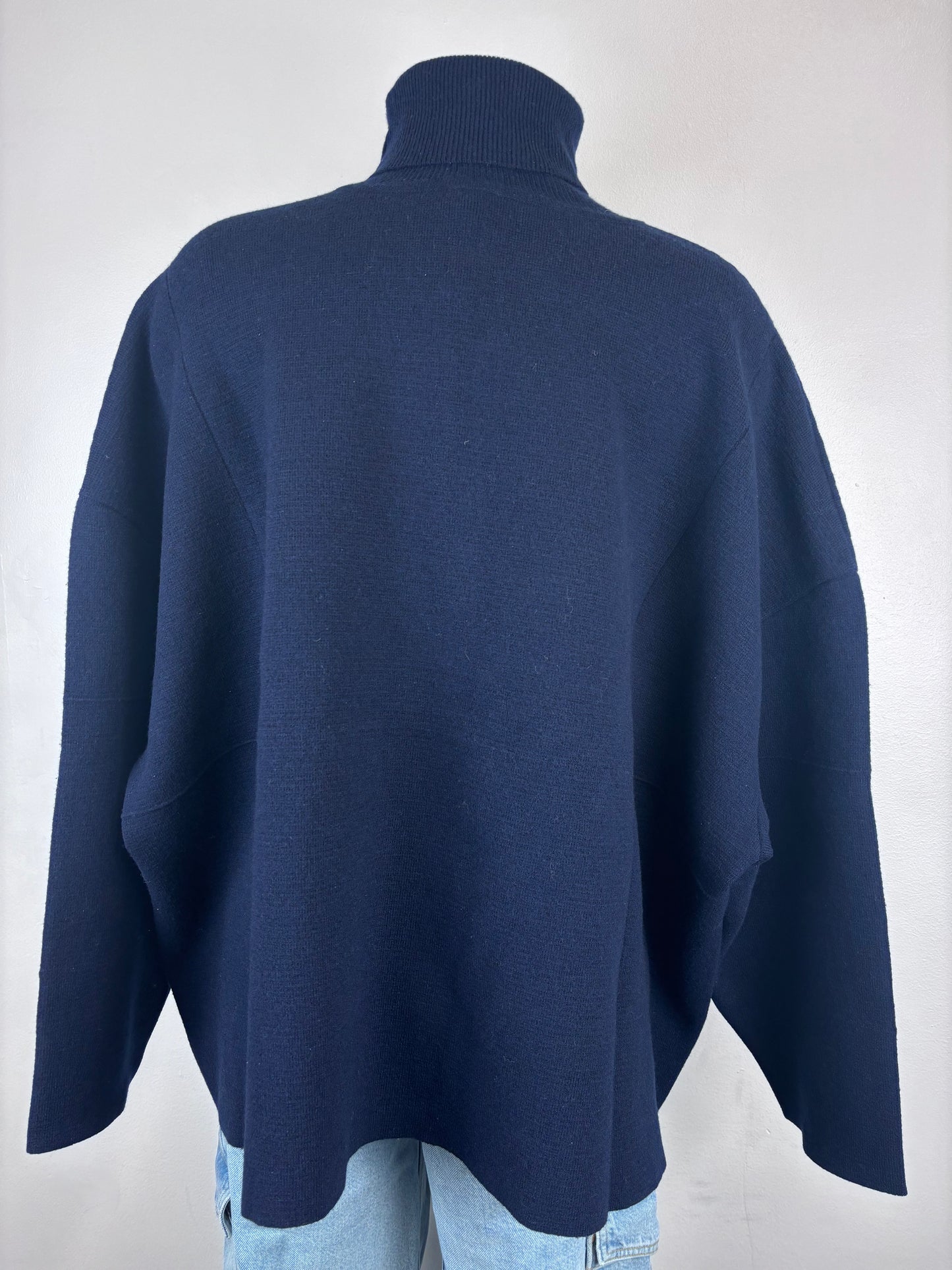 Pull en laine bleu Balenciaga - S