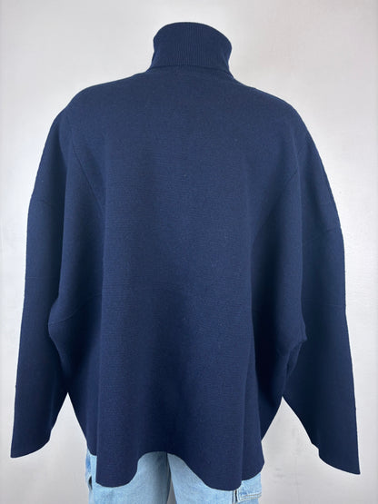 Pull en laine bleu Balenciaga - S