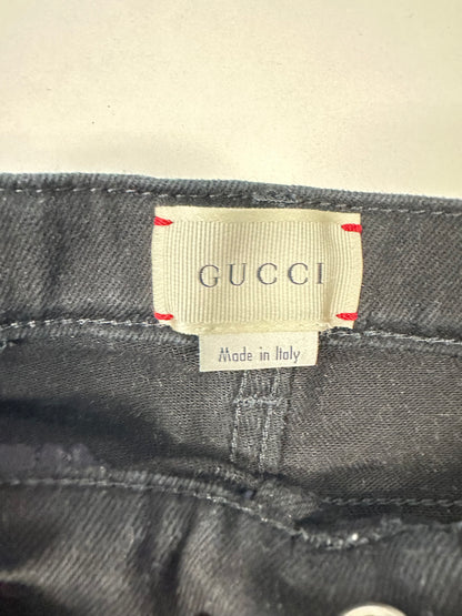 Pantalon noir Gucci patch - 9/12M