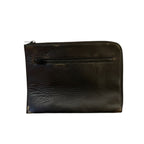 Pochette en cuir Saint Laurent