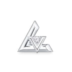 LOUIS VUITTON Boucle d’oreille en or blanc et diamant - LV Volt One