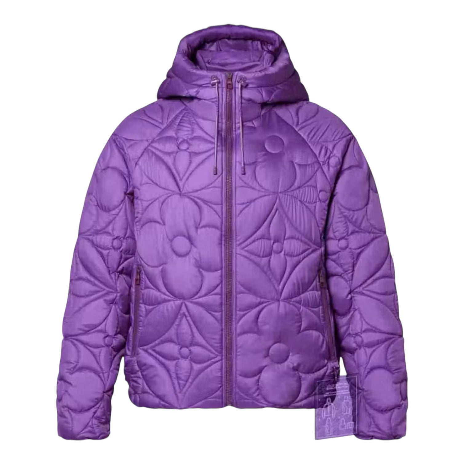 LOUIS VUITTON Doudoune Flower Quilted