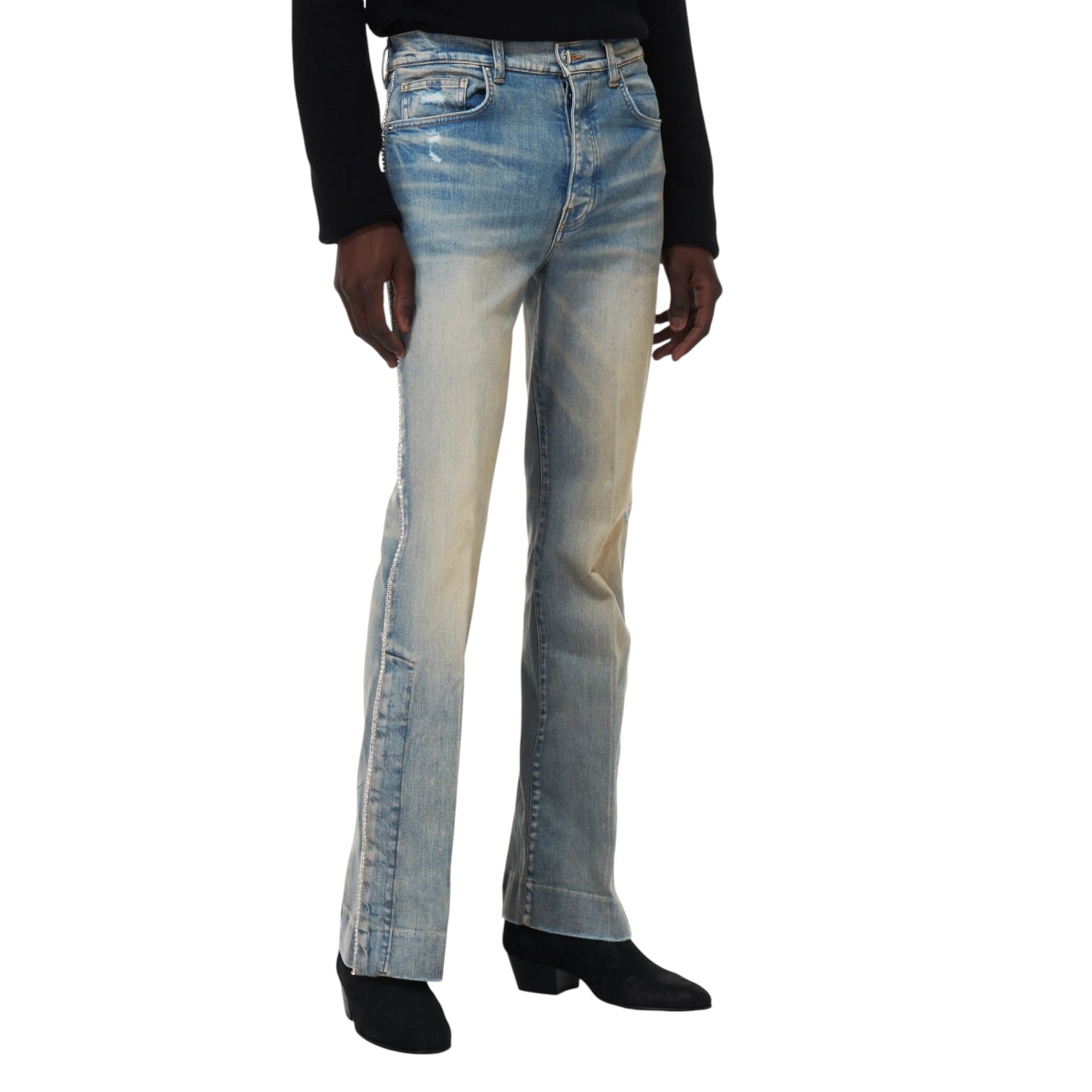 AMIRI Jean à ornements