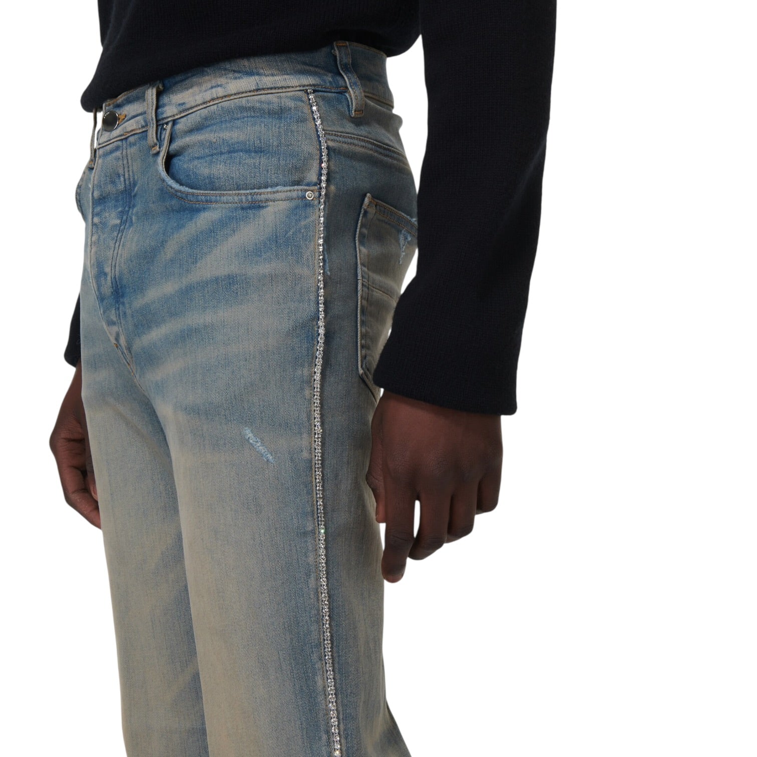 AMIRI Jean à ornements