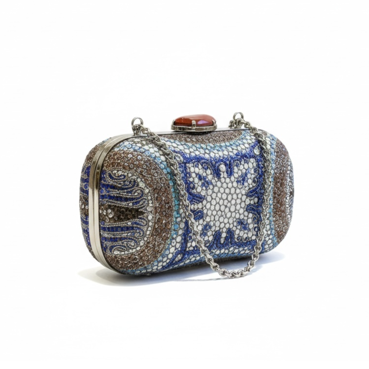 ETRO Sac de soirée à motifs mosaïques