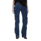 Jean Levi’s x Jeanne Friot à franges denim upcyclé Made in France