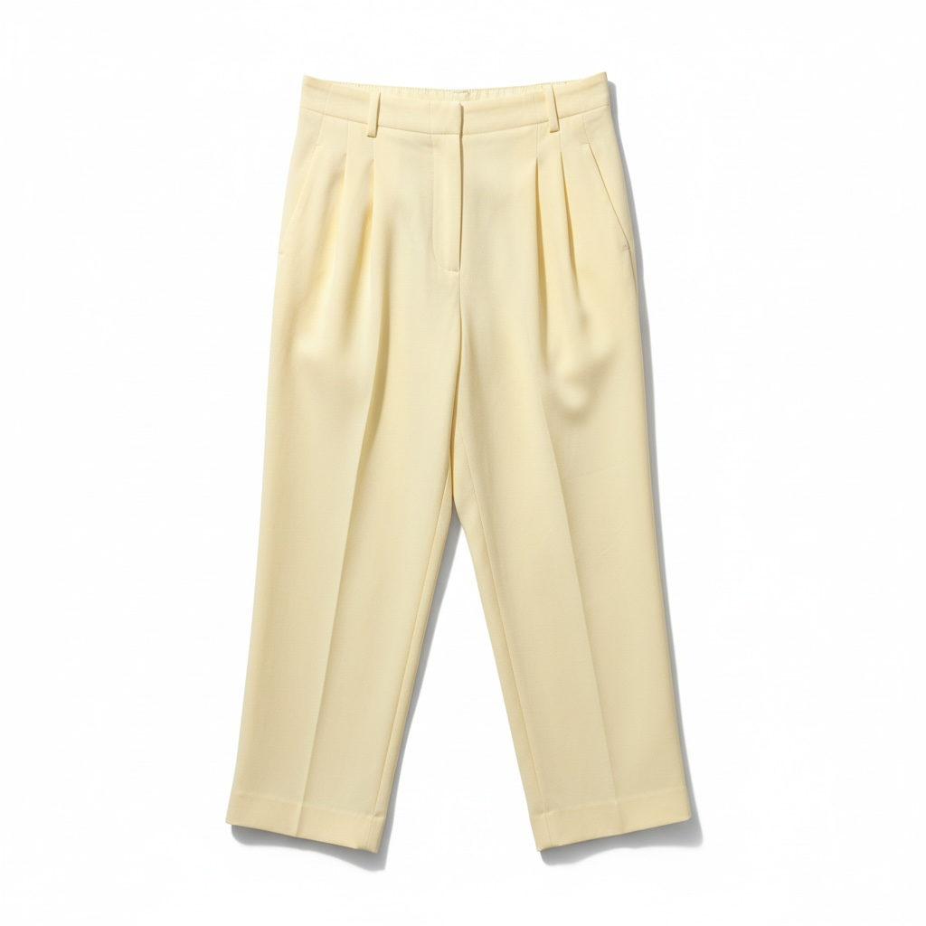 Ensemble American Vintage blazer & pantalon jaune pastel