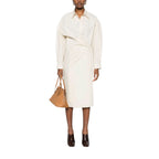 Lemaire robe chemise coton écru