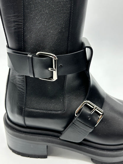 Bottes noires cuir Pierre Hardy - 39