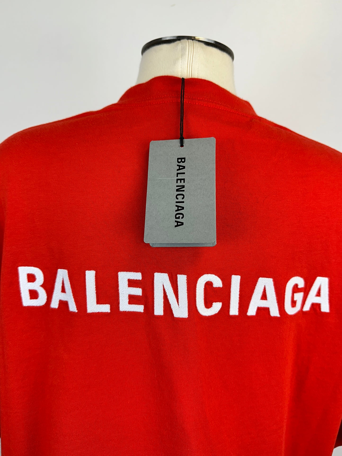 T-shirt rouge Unisex Balenciaga - XS