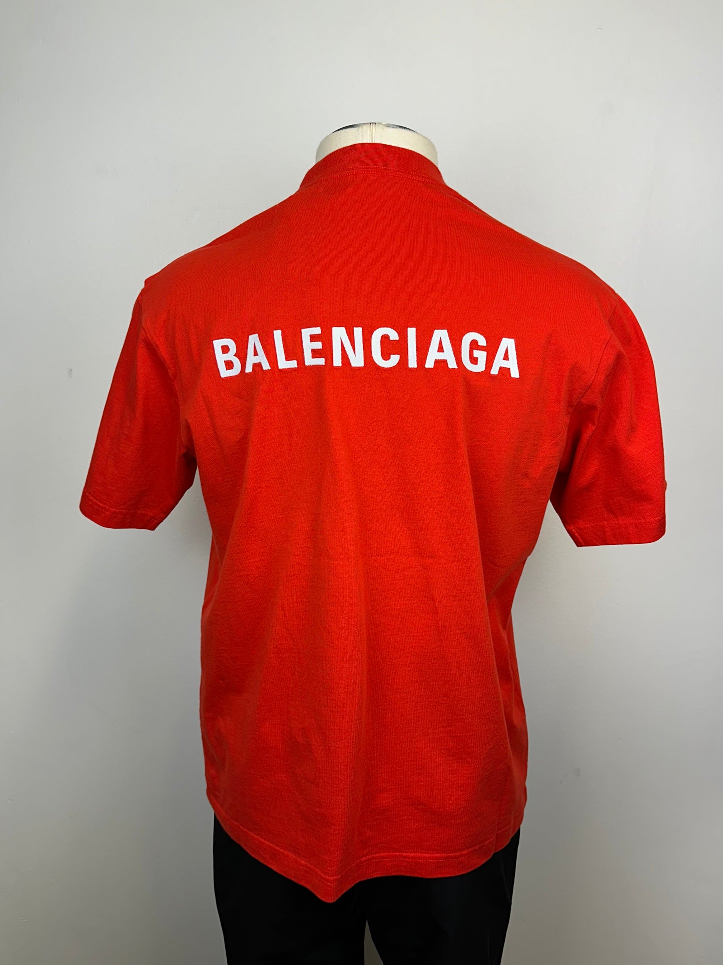 T-shirt rouge Unisex Balenciaga - XS