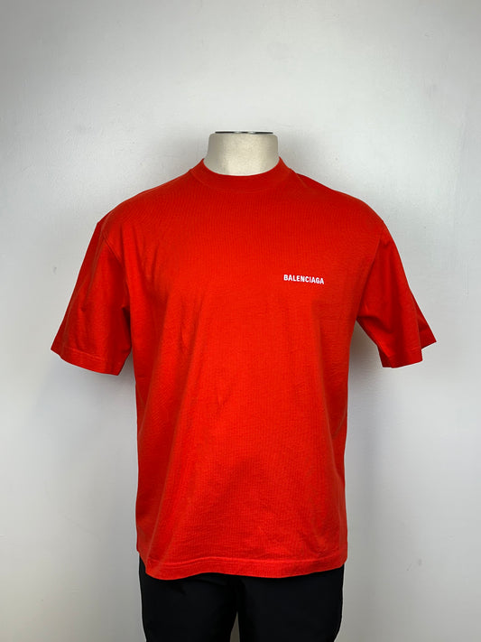 T-shirt rouge Unisex Balenciaga - XS