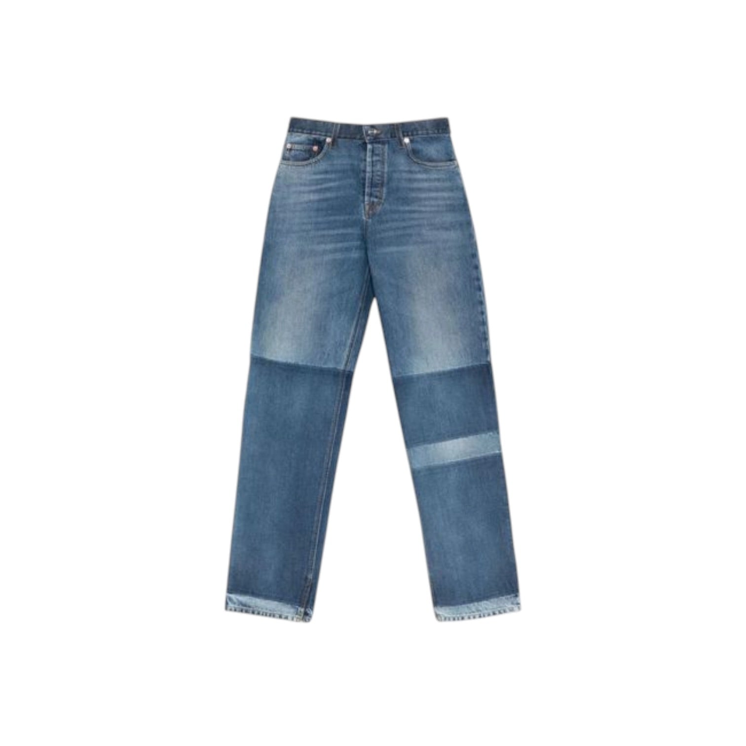 Jean Gucci en denim bi-ton