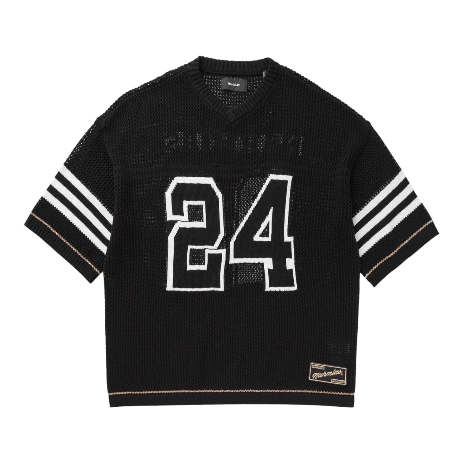 Pull NAHMIAS sweat football en maille