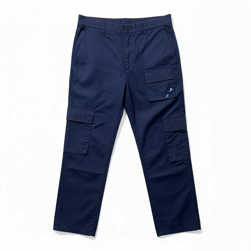 Pantalon cargo Louis Vuitton bleu marine