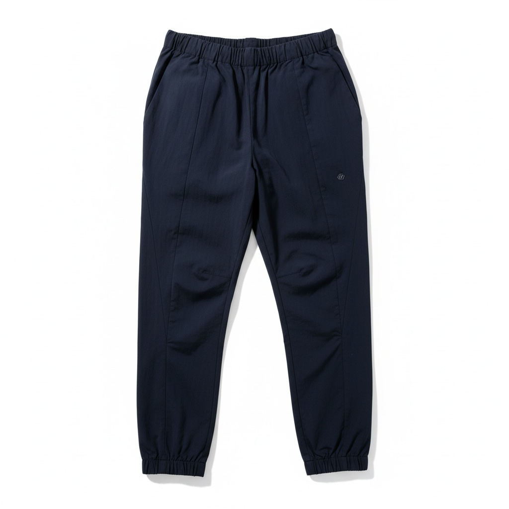 Pantalon technique Louis Vuitton noir à taille élastique