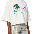 Sweat Shirt Hawaï Gucci porté