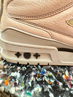 Baskets homme Louis Vuitton beige - Be