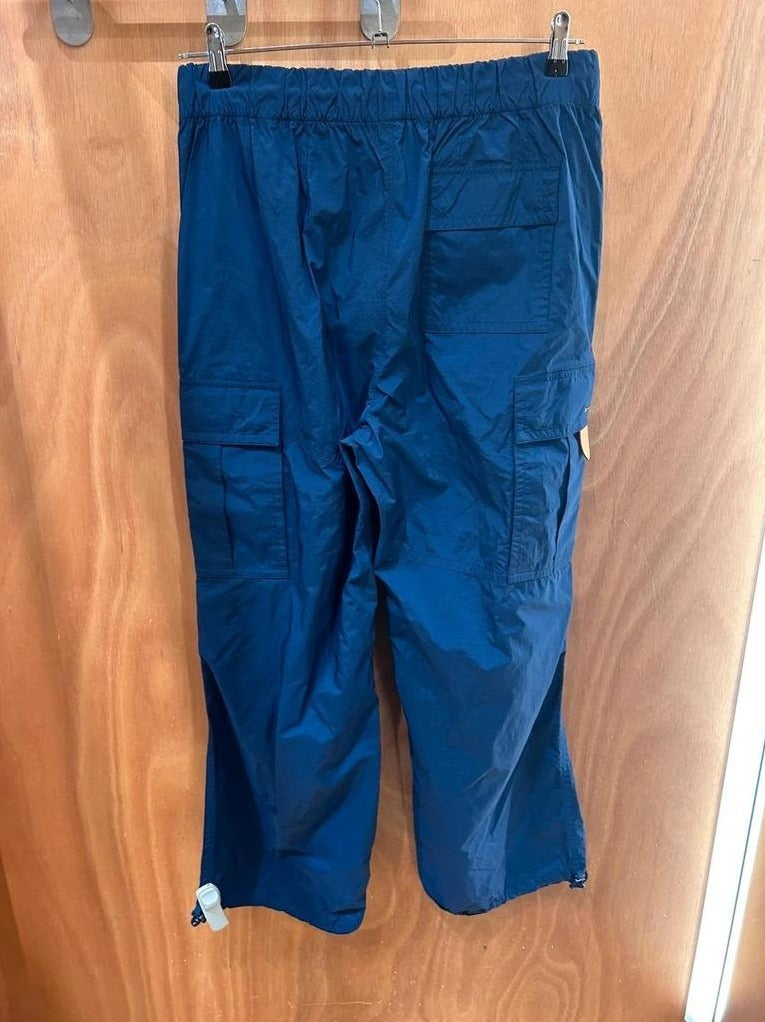 Pantalon cargo Louis Vuitton nylon bleu marine
