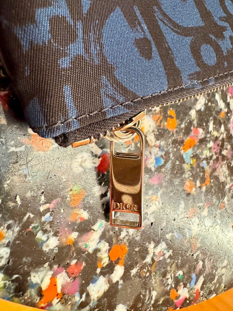 Pochette Dior - bleu - Très bon état