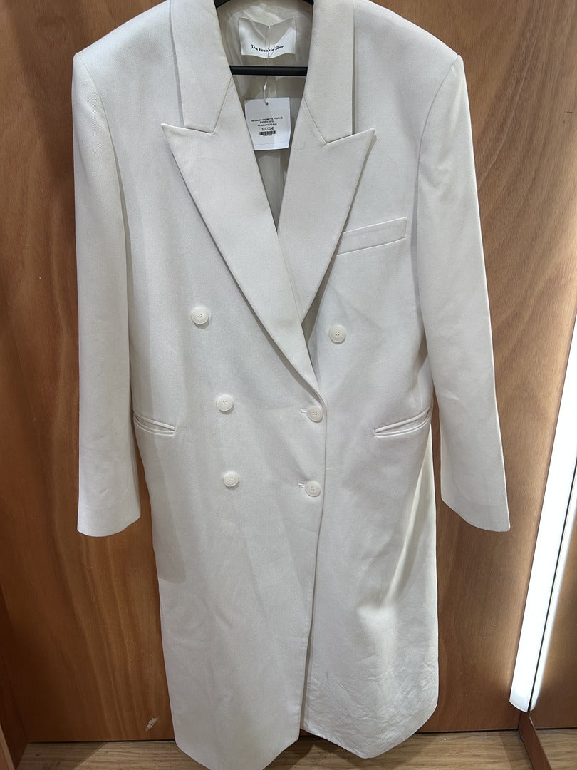 Manteau The Frankie Shop - blanc - Neuf avec étiquette