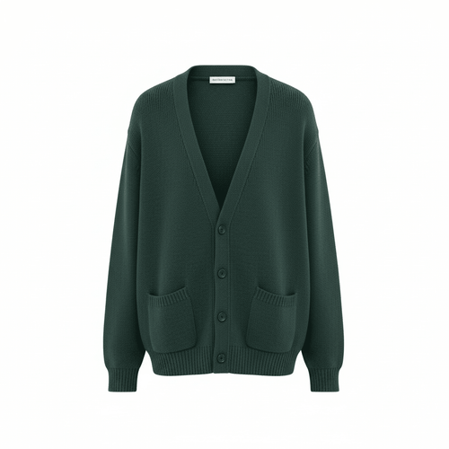 Cardigan Bottega Veneta vert en laine vêtement de luxe seconde main