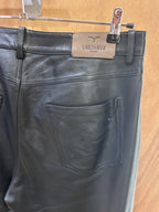 Pantalon Larusmiani noir en cuir taille 42 - Très bon état