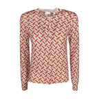 cardigan buberry monogram rouge