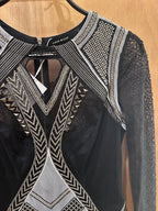 Robe courte de soirée Karen Millen - noir - Neuf avec étiquette