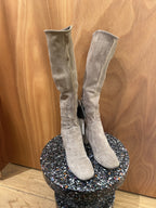 Bottes hautes Prada - Taupe - Très bon état