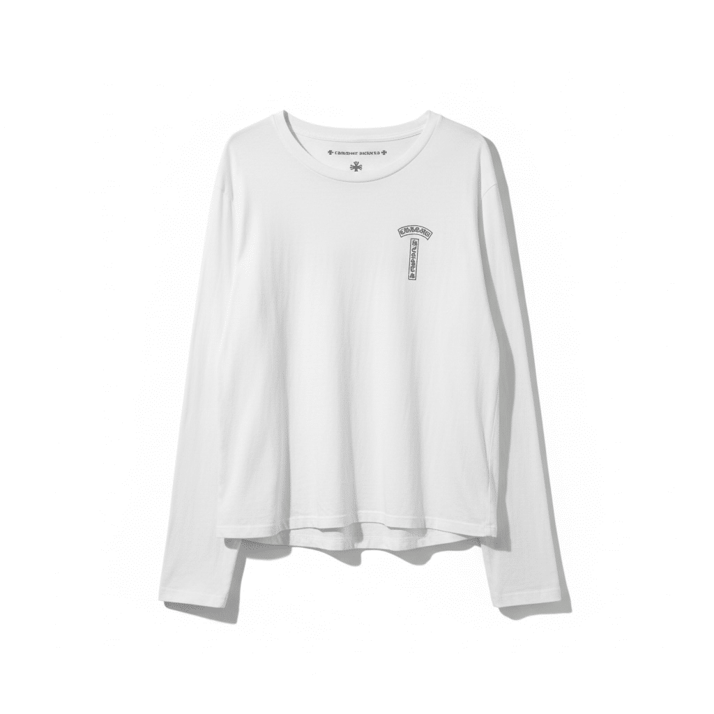 Recto tee shirt Chrome Hearts blanc en coton taille XXL en très bon état style streetwear luxe