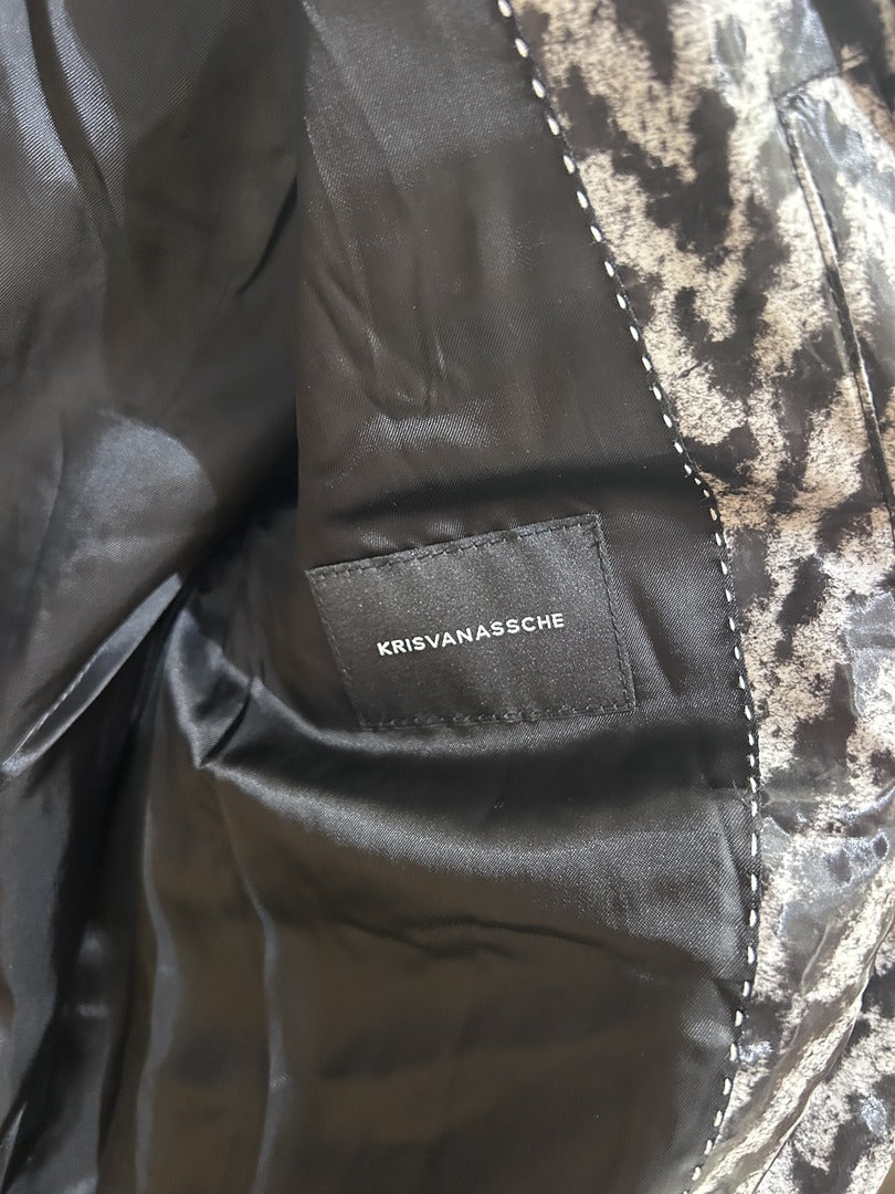Bomber Kris Van Assche - Noir et blanc - Très bon état