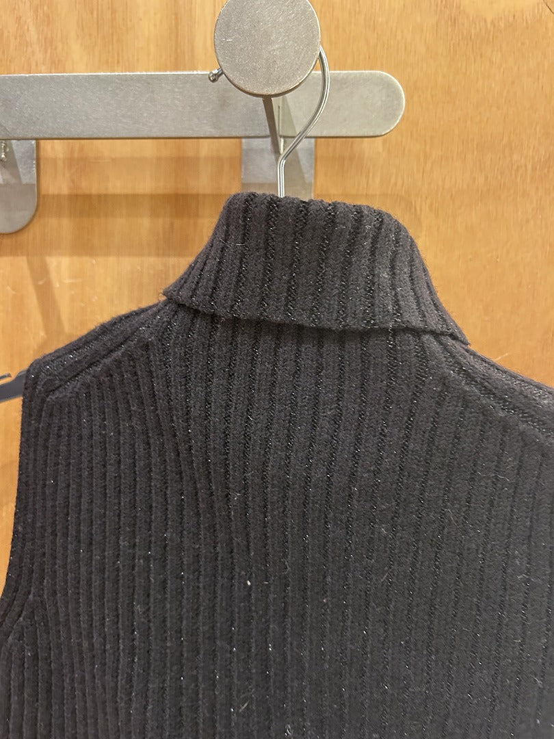 pull col roulé Celine - noir - très bon état