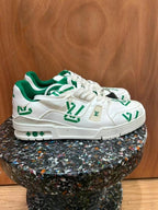 Louis Vuitton Lv Trainer sneakers blanc vert taille 42