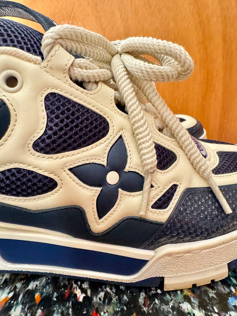 Baskets homme Louis Vuitton - bleu - Très bon état 42,5