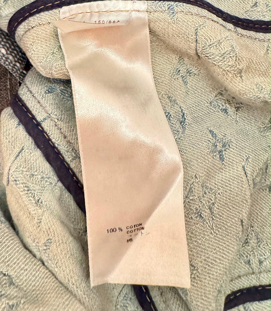 Minijupe Louis Vuitton - bleu - Très bon état