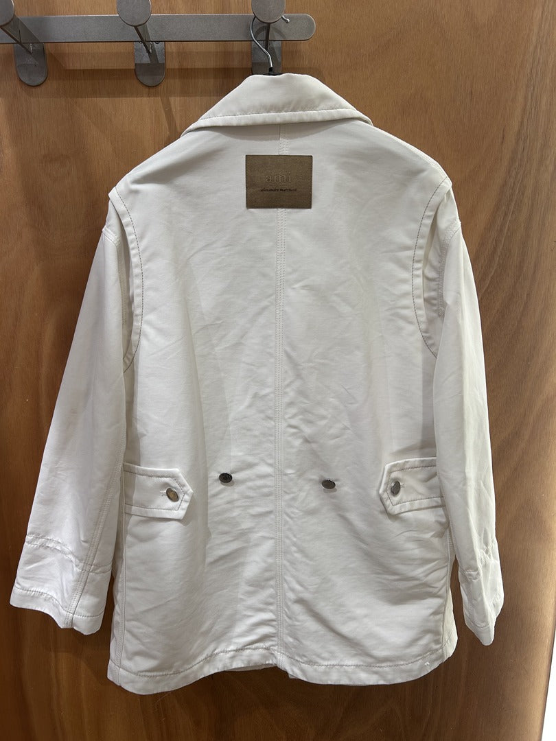 Veste Ami Alexandre Mattiussi blanc M - Neuf avec étiquette